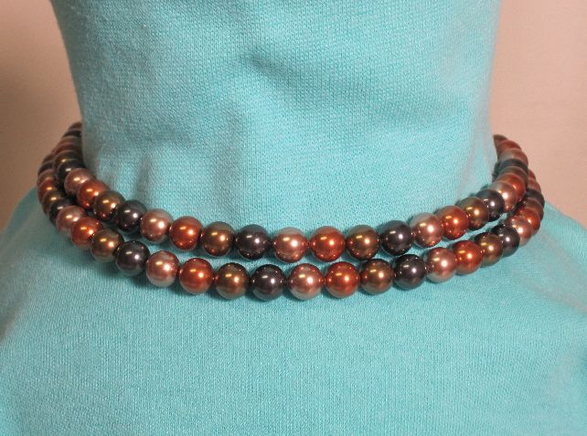 Swarovski Multi-Colored Pearl Necklace